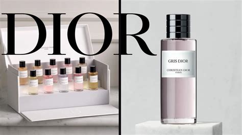 Dior miniature perfume